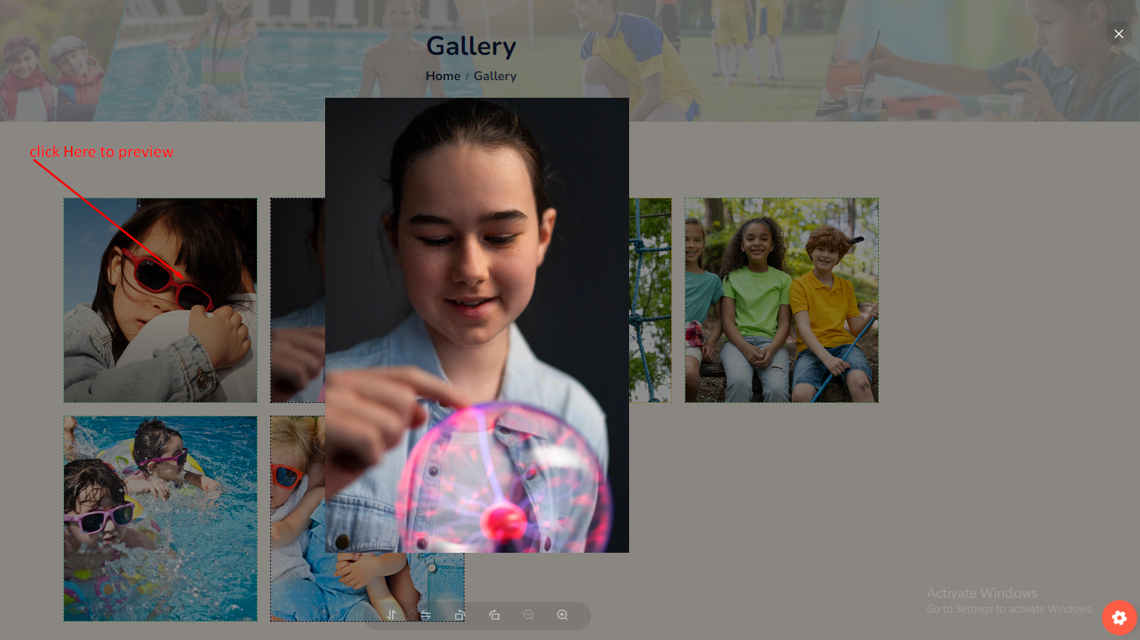 gallery